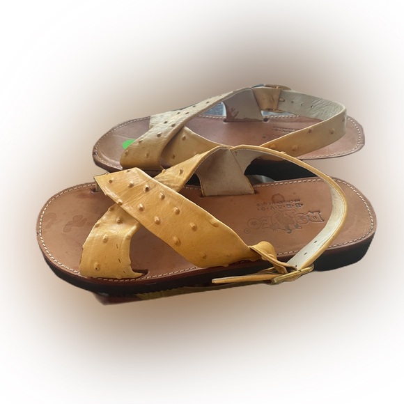 Rodeo Bravo Mens Ostrich Huaraches - Picture 3 of 3